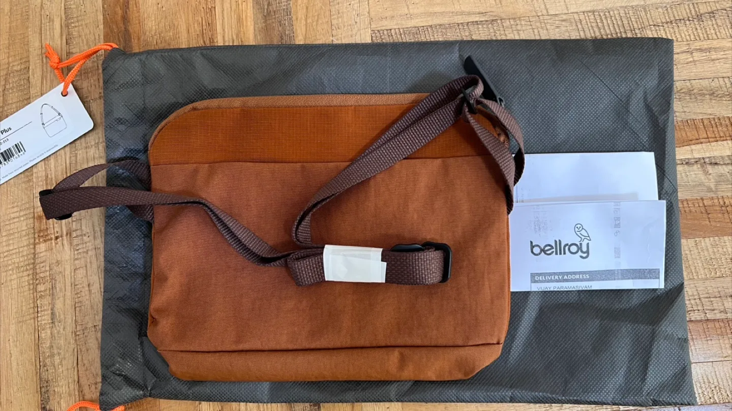 Bellroy City Pouch Plus - Brown thumbnail