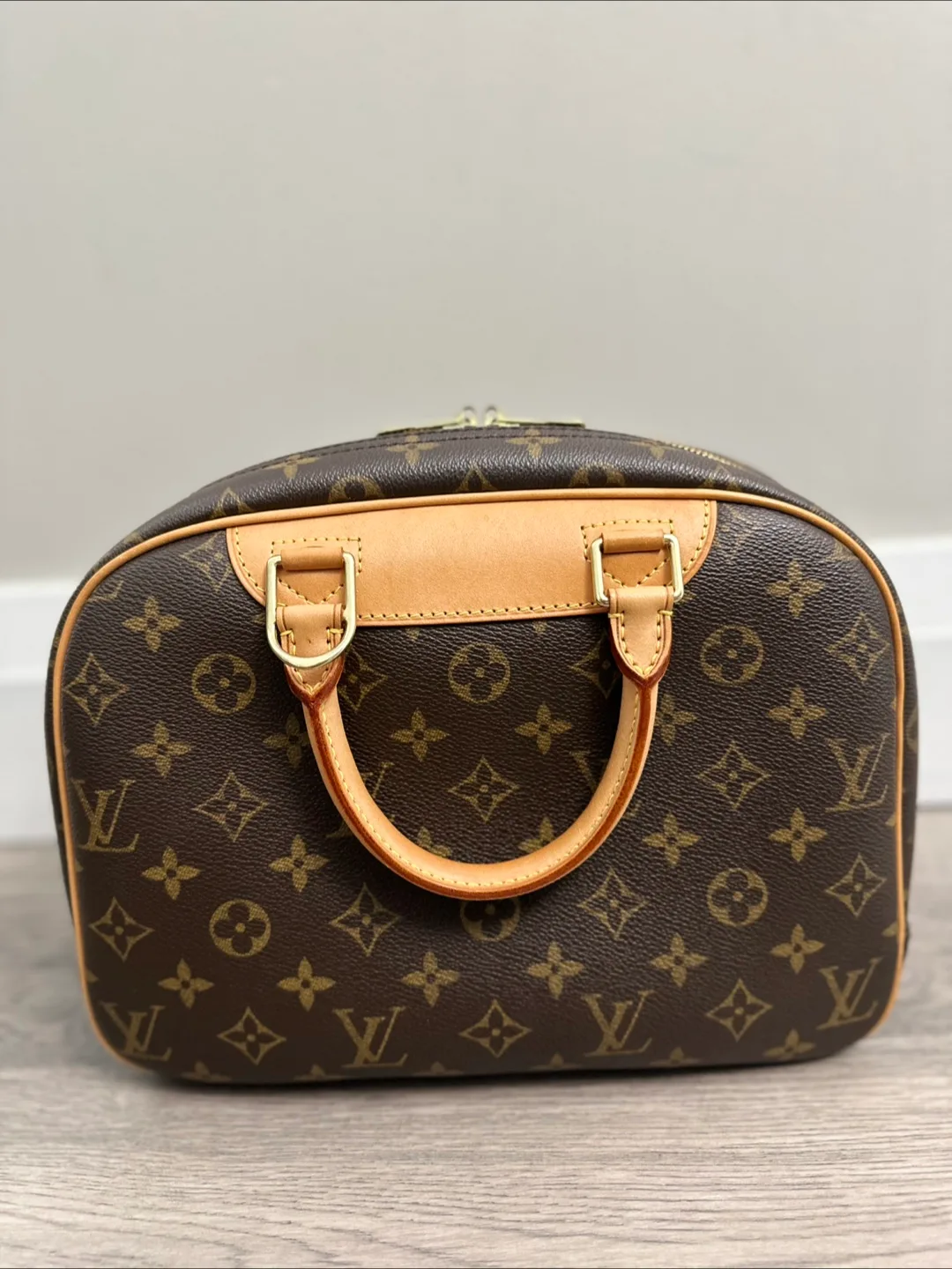 (Original) Louis Vuitton Monogram Deauville Bag image indicator(3)