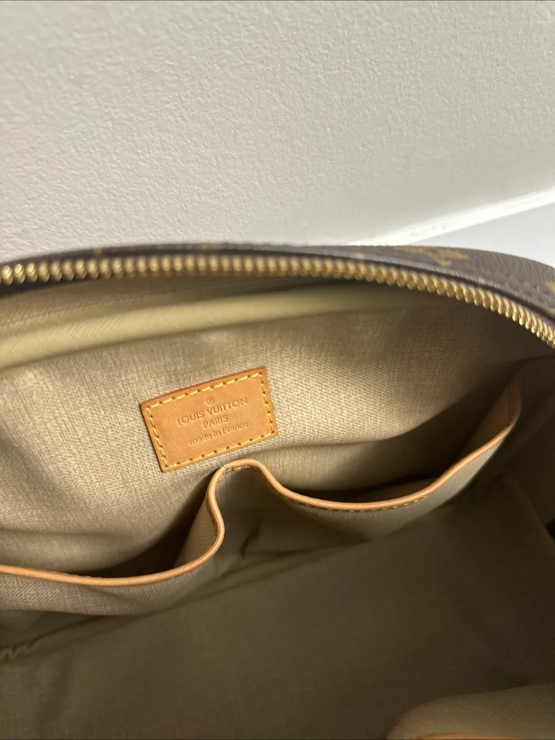 (Original) Louis Vuitton Monogram Deauville Bag image indicator(5)