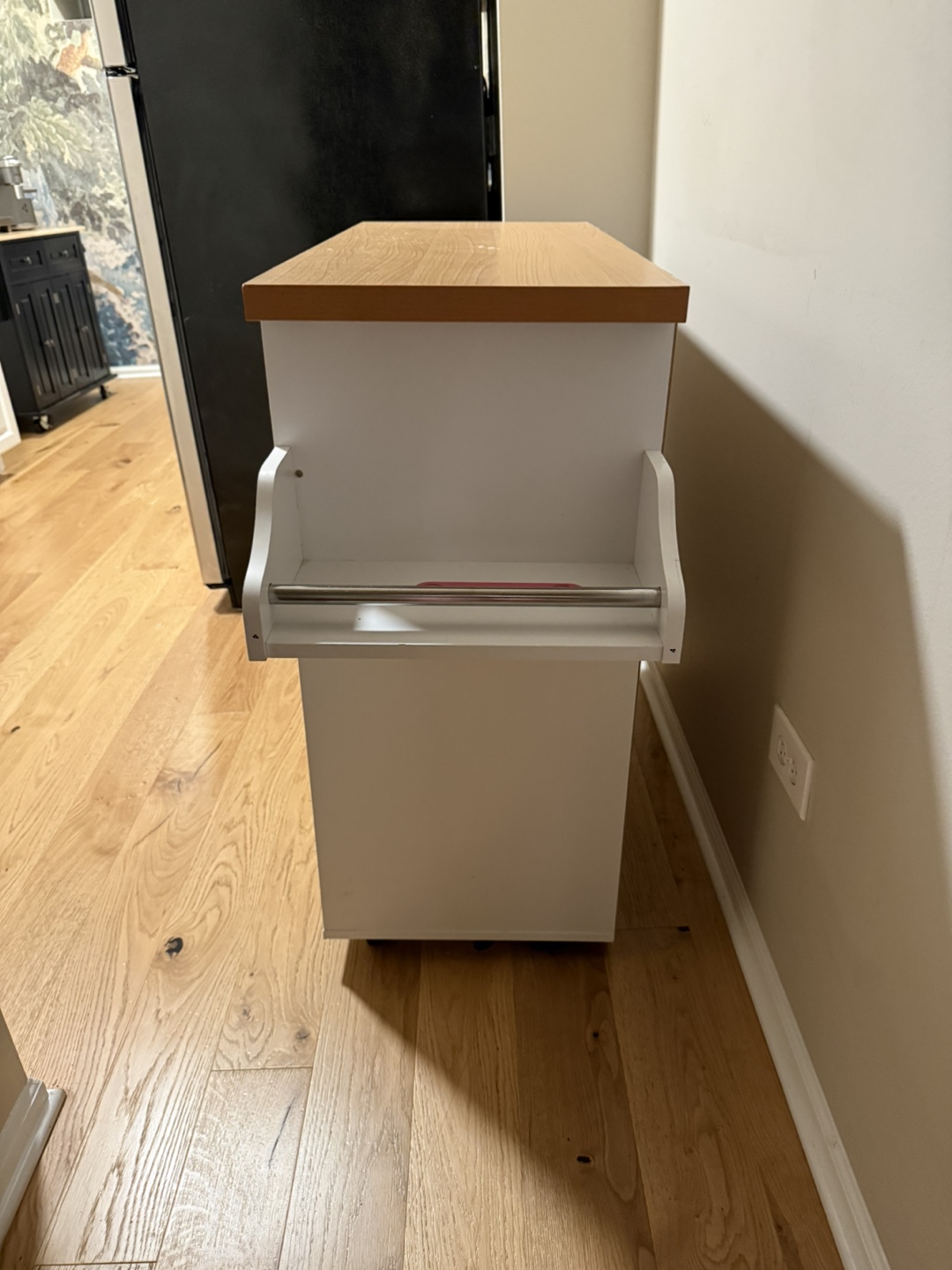 White Kitchen Cart - photo 5