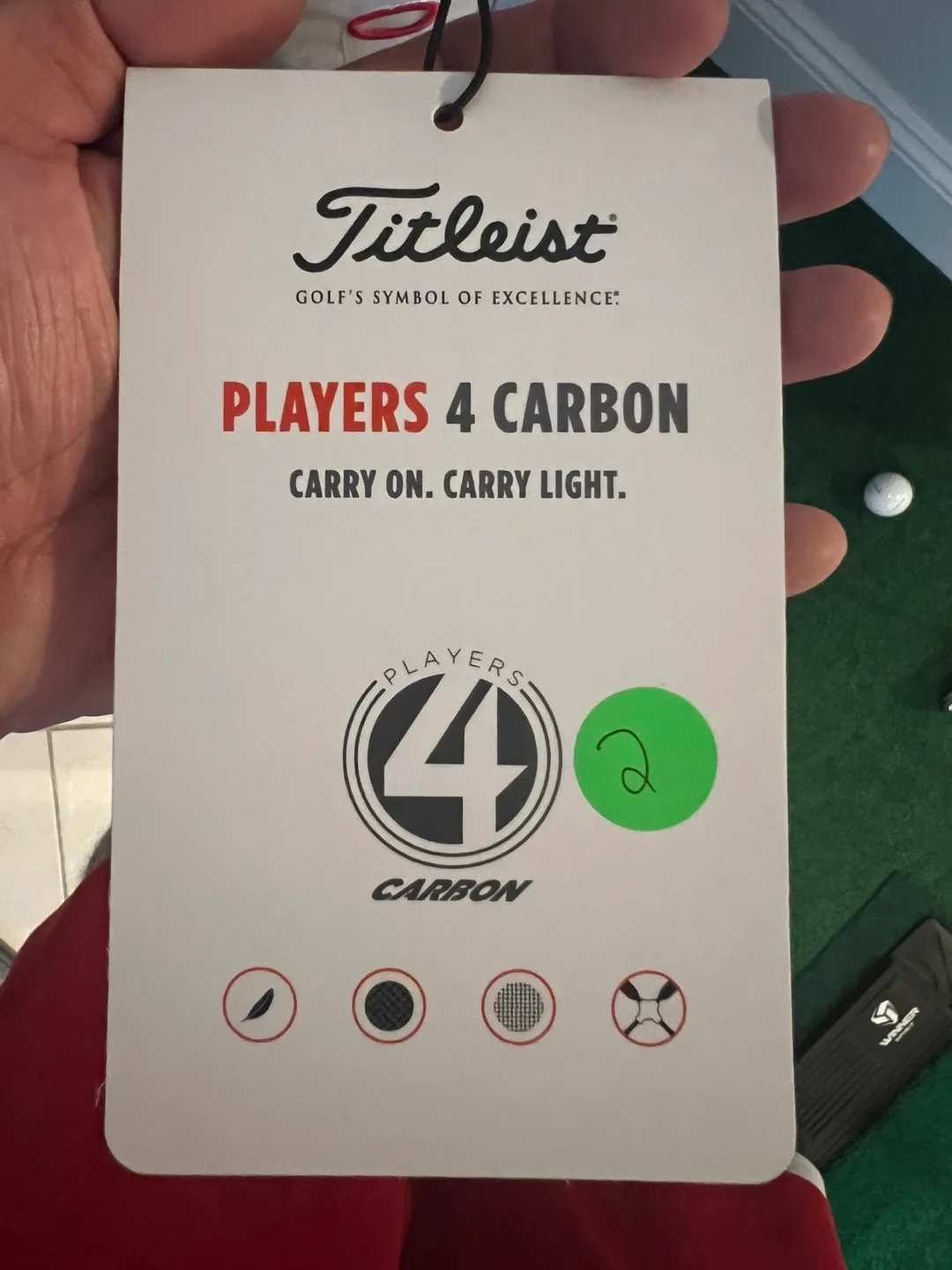 Titleist Players 4 Carbon Stand Bag image indicator(4)