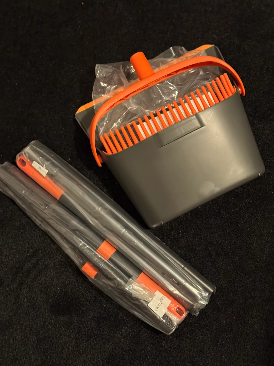 Broom and Dust Pan with 51.6’’ Long Handle thumbnail