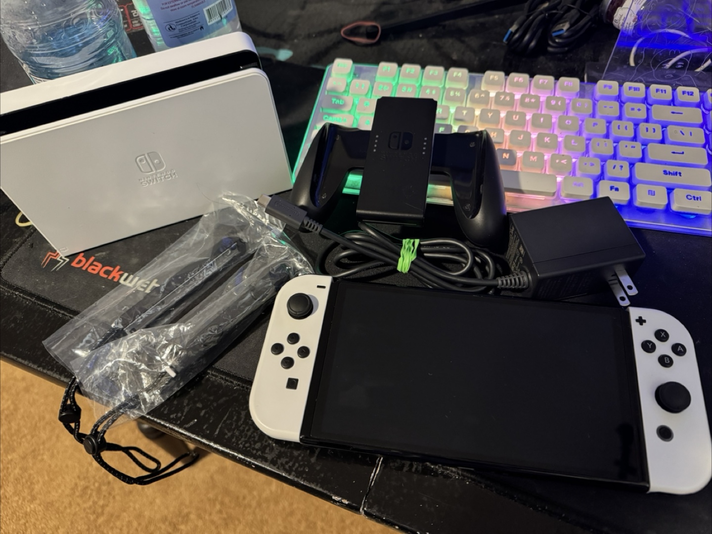 Nintendo Switch OLED White - Full Set, Test Before Buy - photo 3