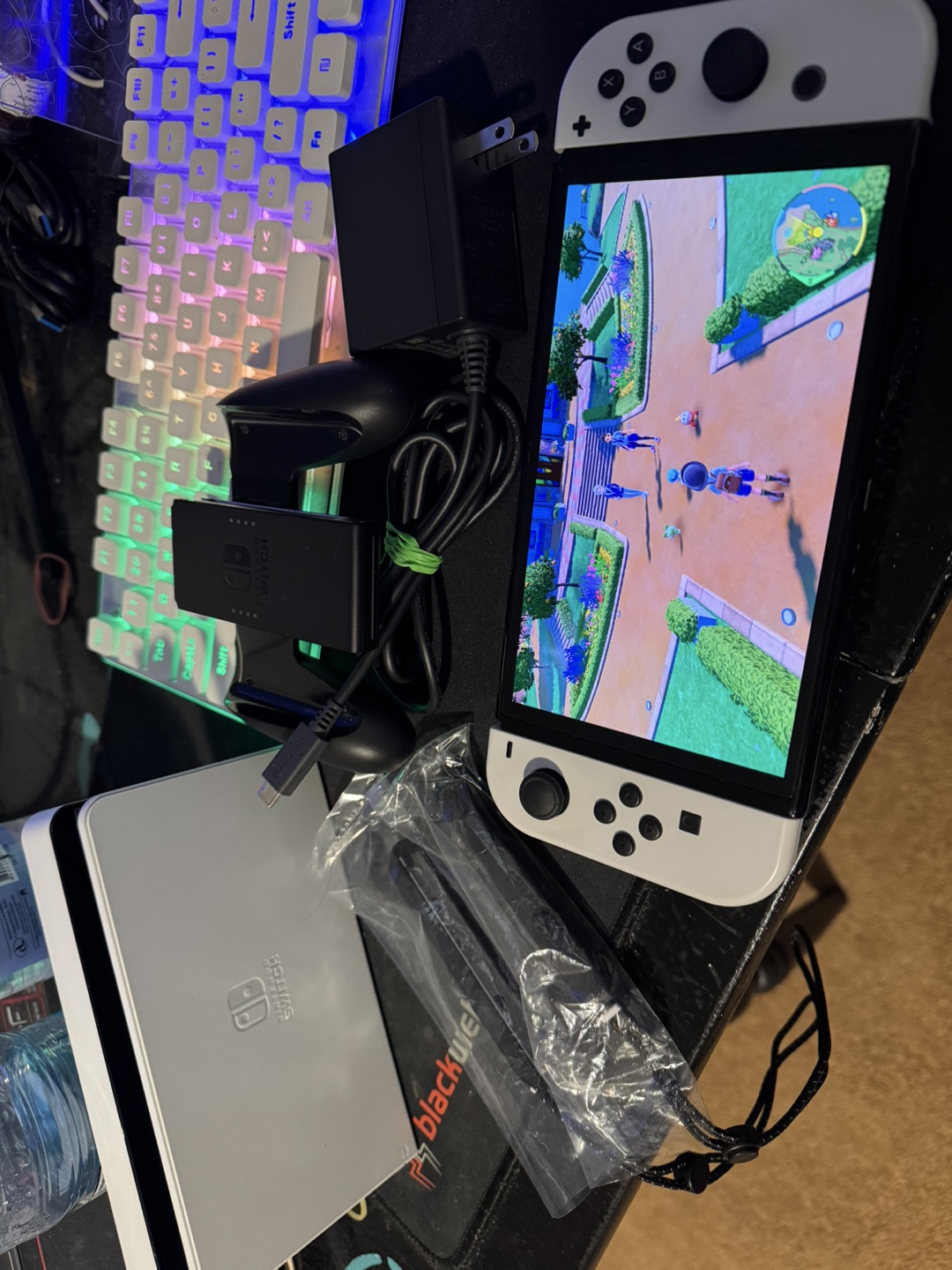 Nintendo Switch OLED White - Full Set, Test Before Buy