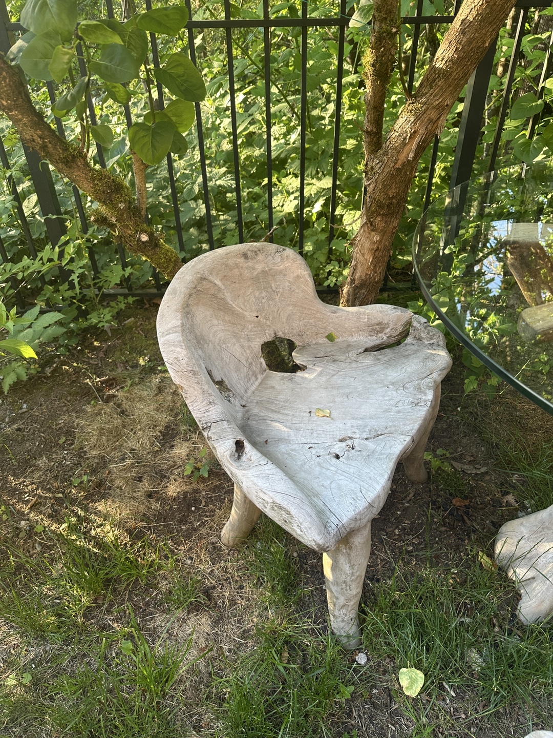 Outdoor Teak Wood Table Set - photo 4