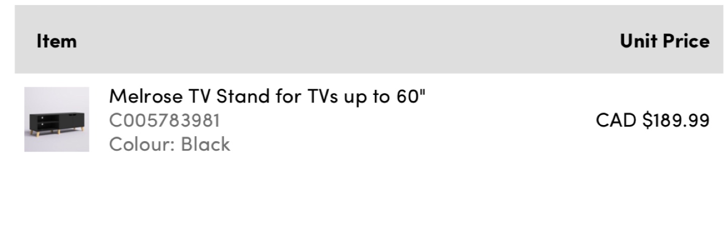 Melrose TV Stand - photo 2