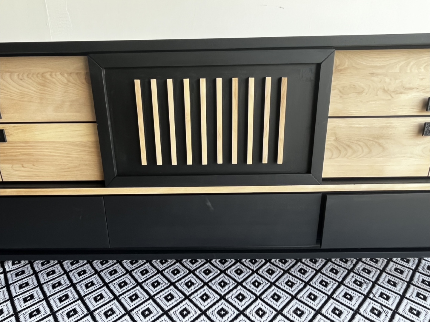Mid-century modern dresser and matching set - photo 3