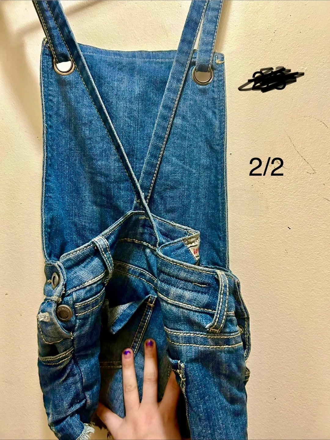 Blue Jean Shorts & Overall Shorts image indicator(2)