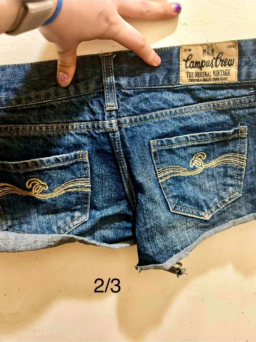 Blue Jean Shorts & Overall Shorts image indicator(7)