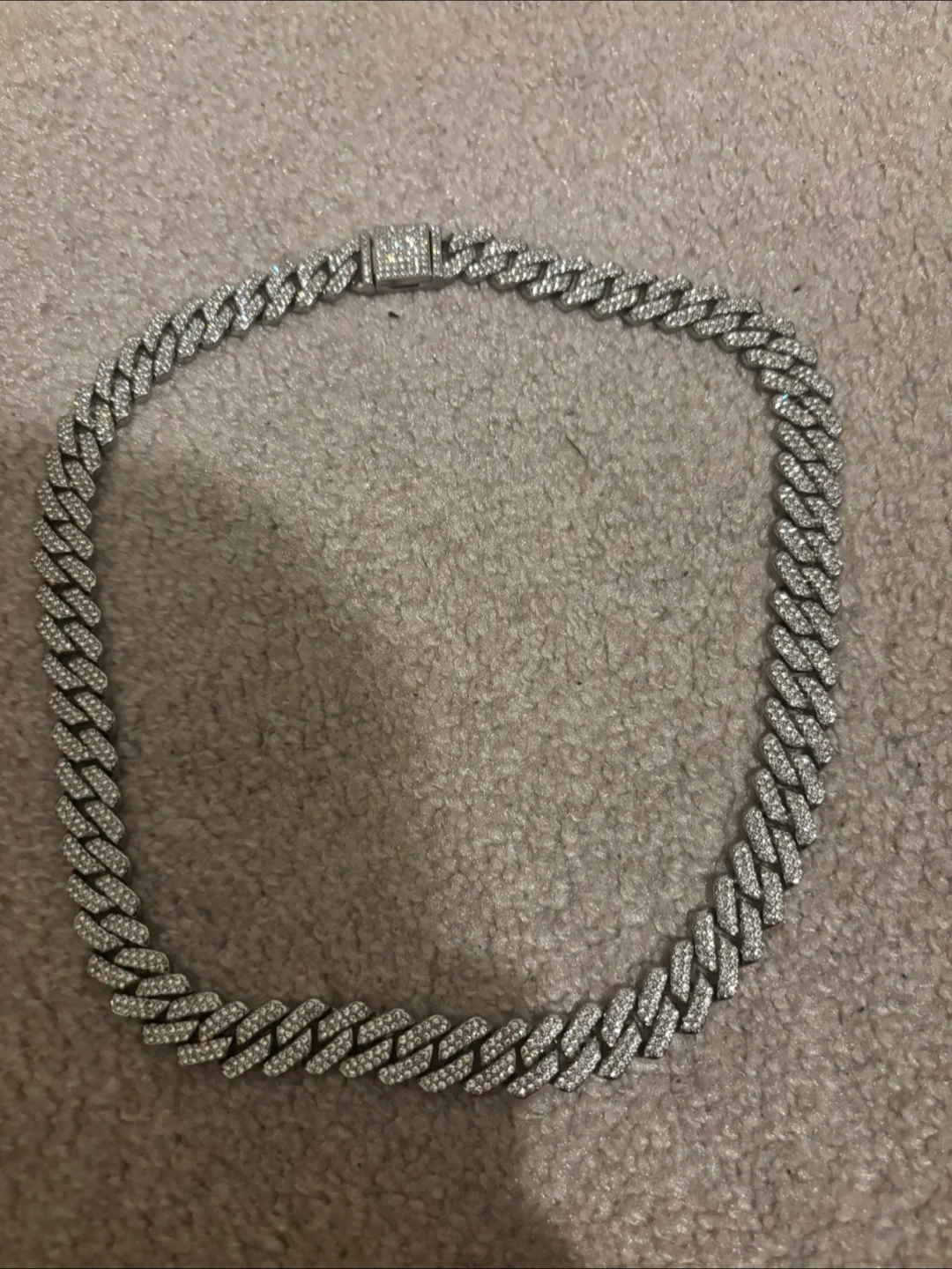Moissanite Cuban Link Chain thumbnail