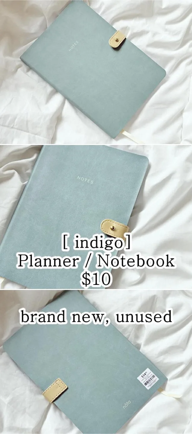 brand new [indigo] planner / notebook thumbnail