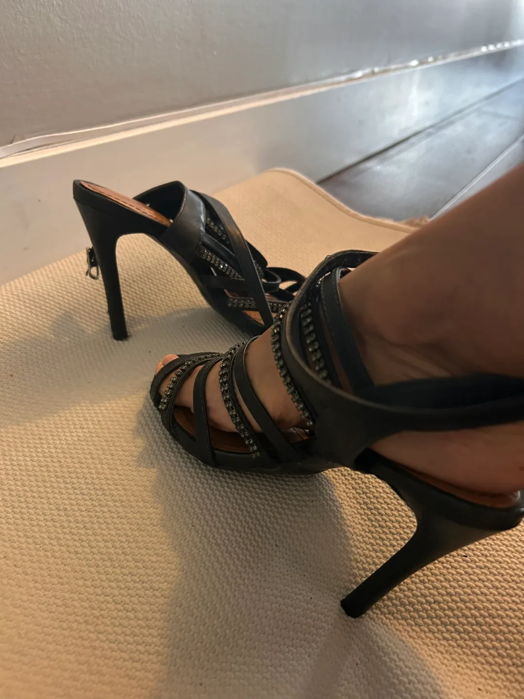Black Heels size 6 thumbnail