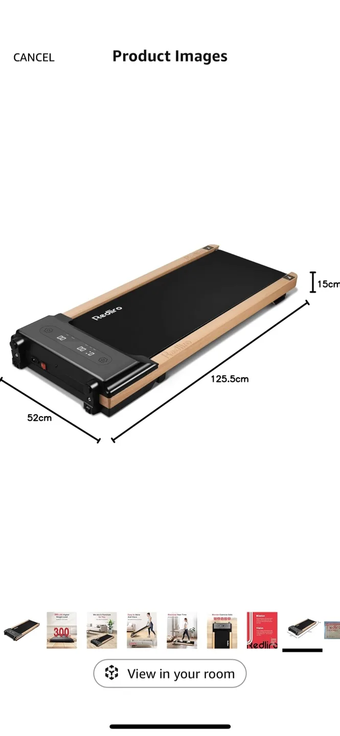 Redliro Walking Treadmill workout gym equipment image indicator(2)