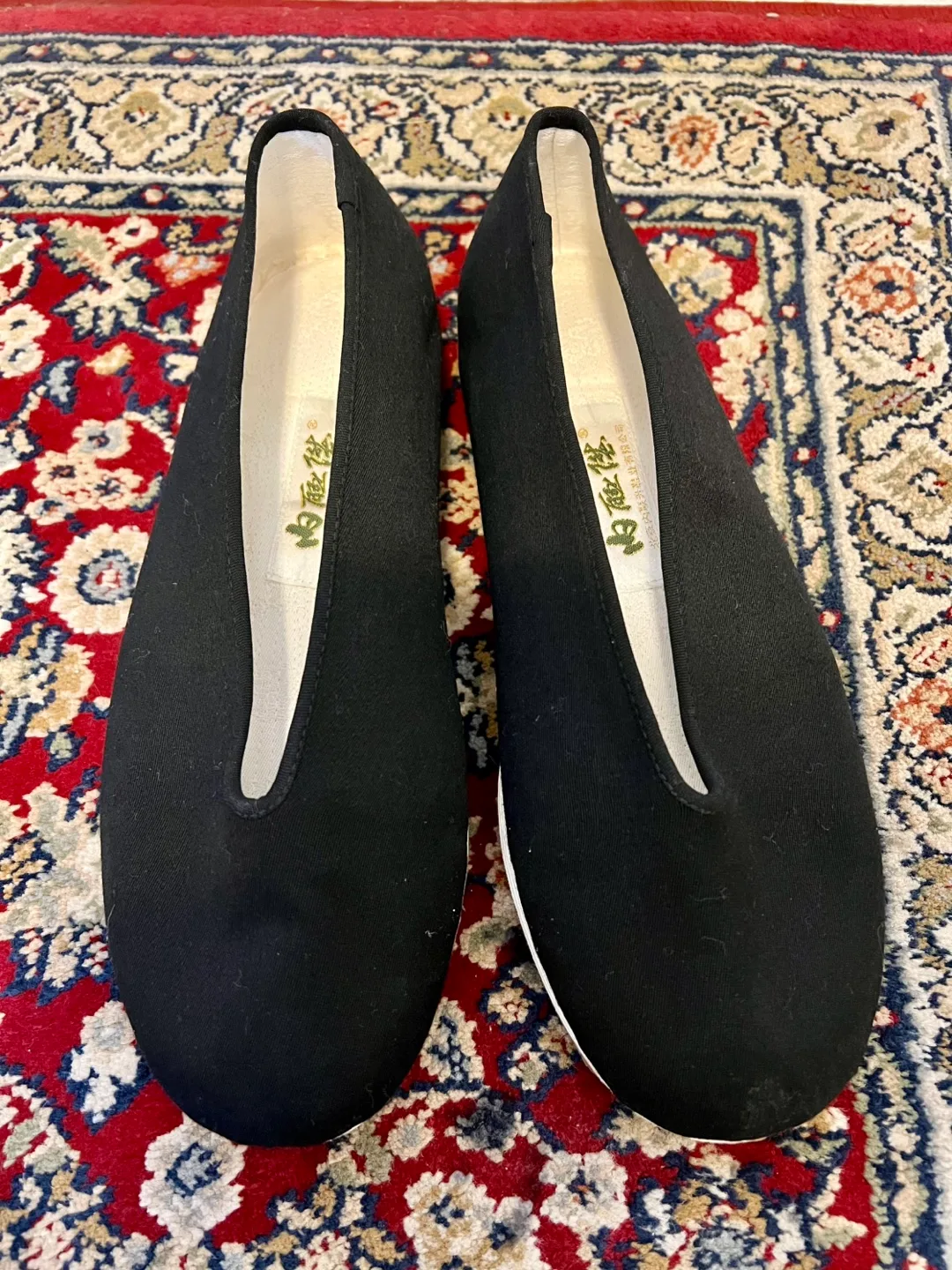Chinese Black Slip On Shoes thumbnail