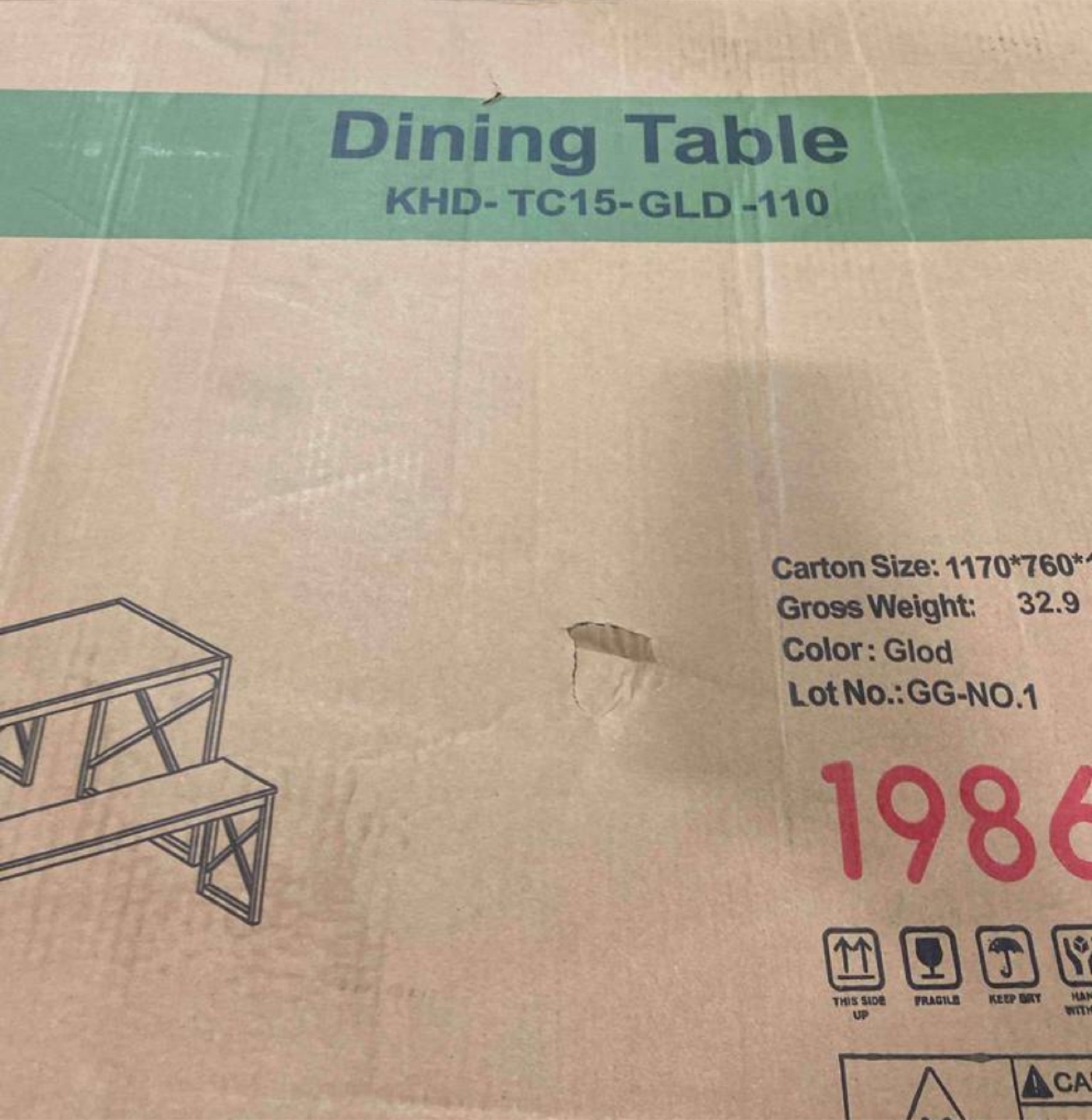 Dining Table Set - photo 2