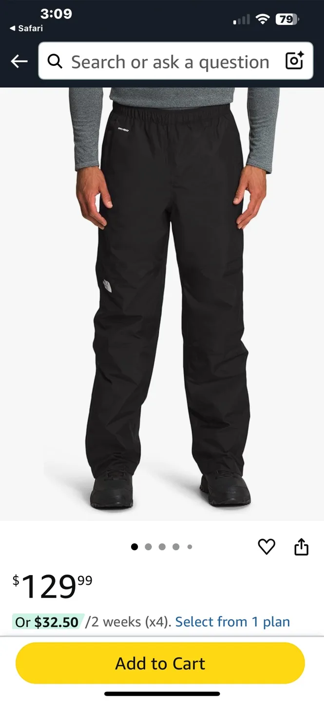 The North Face Rain Pants image indicator(6)