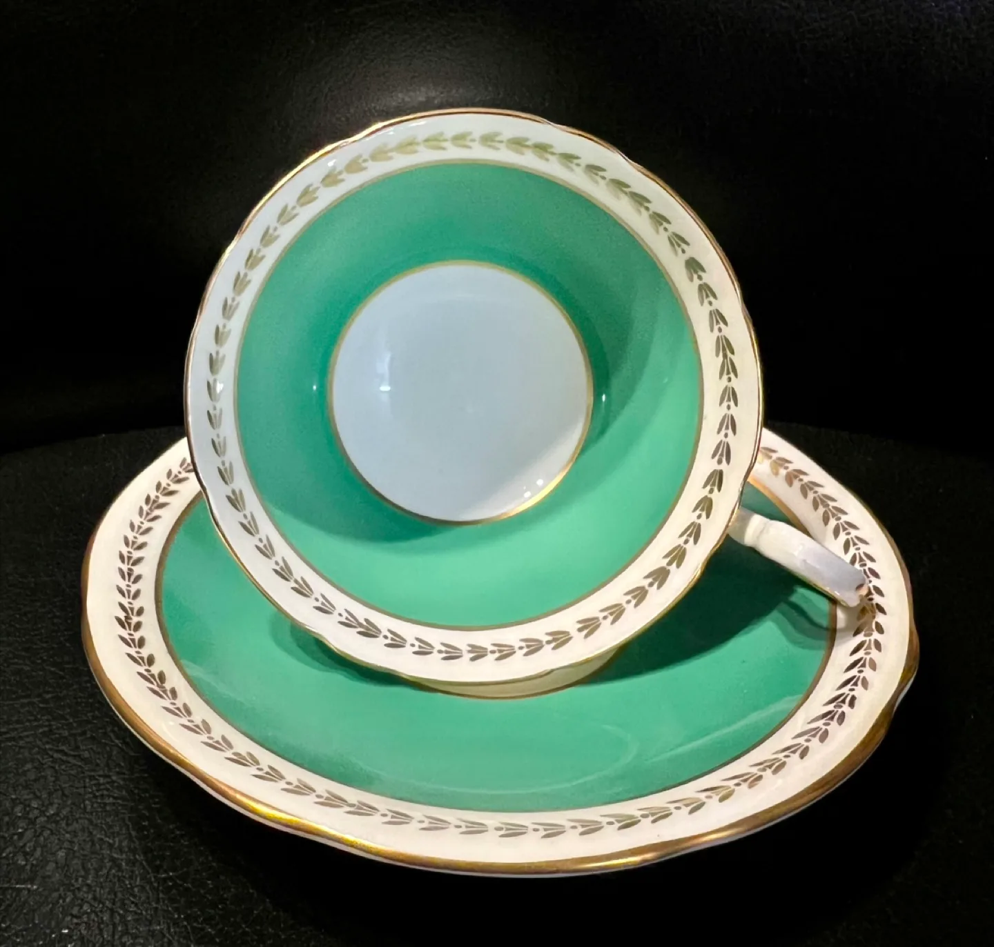 Vintage Aynsley Tea Cup & Saucer Set image indicator(2)