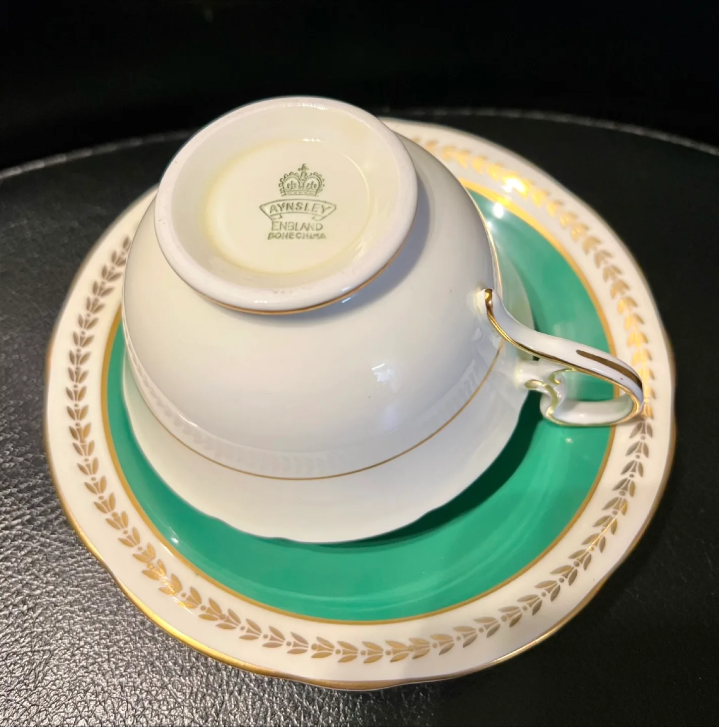 Vintage Aynsley Tea Cup & Saucer Set image indicator(5)