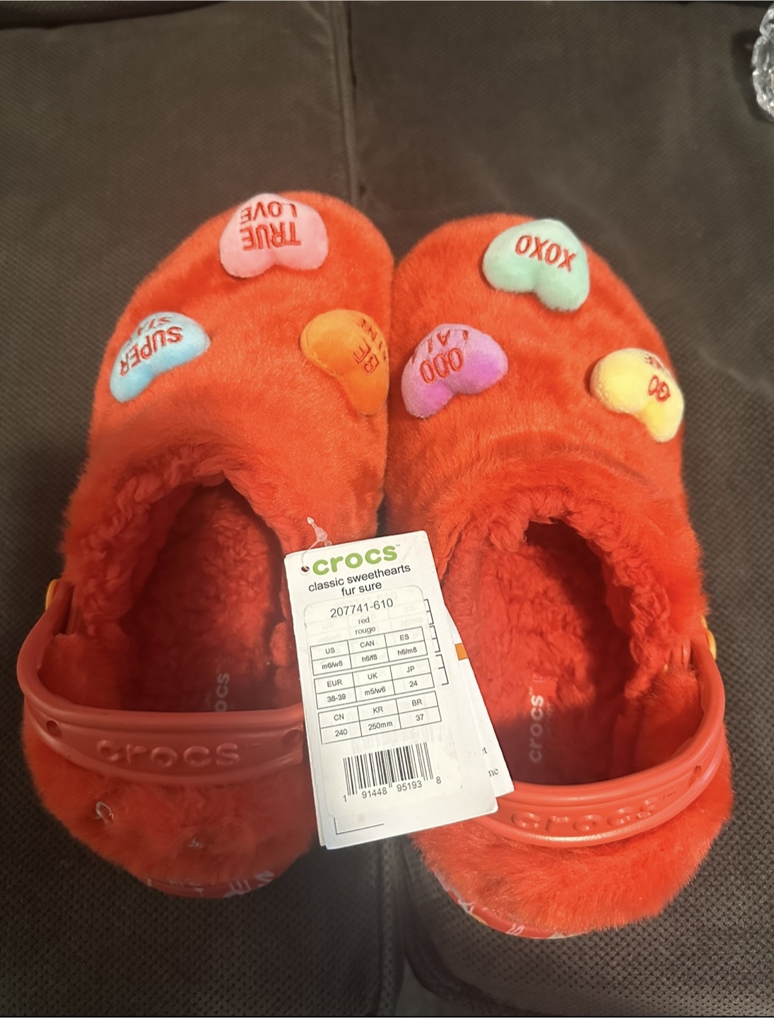 Crocs Classic Sweethearts Fur