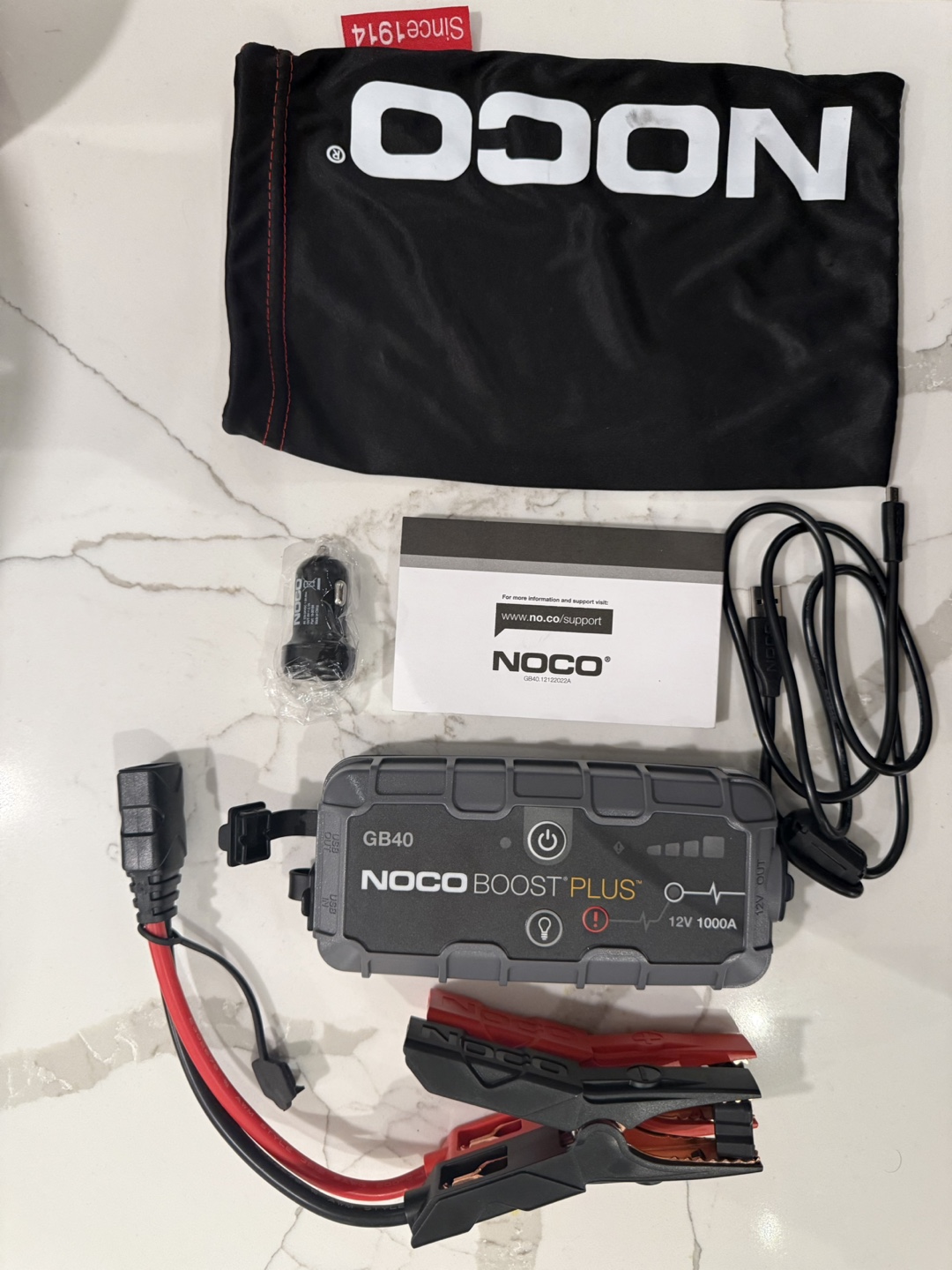 NOCO Boost Plus GB40 Jump Starter Kit