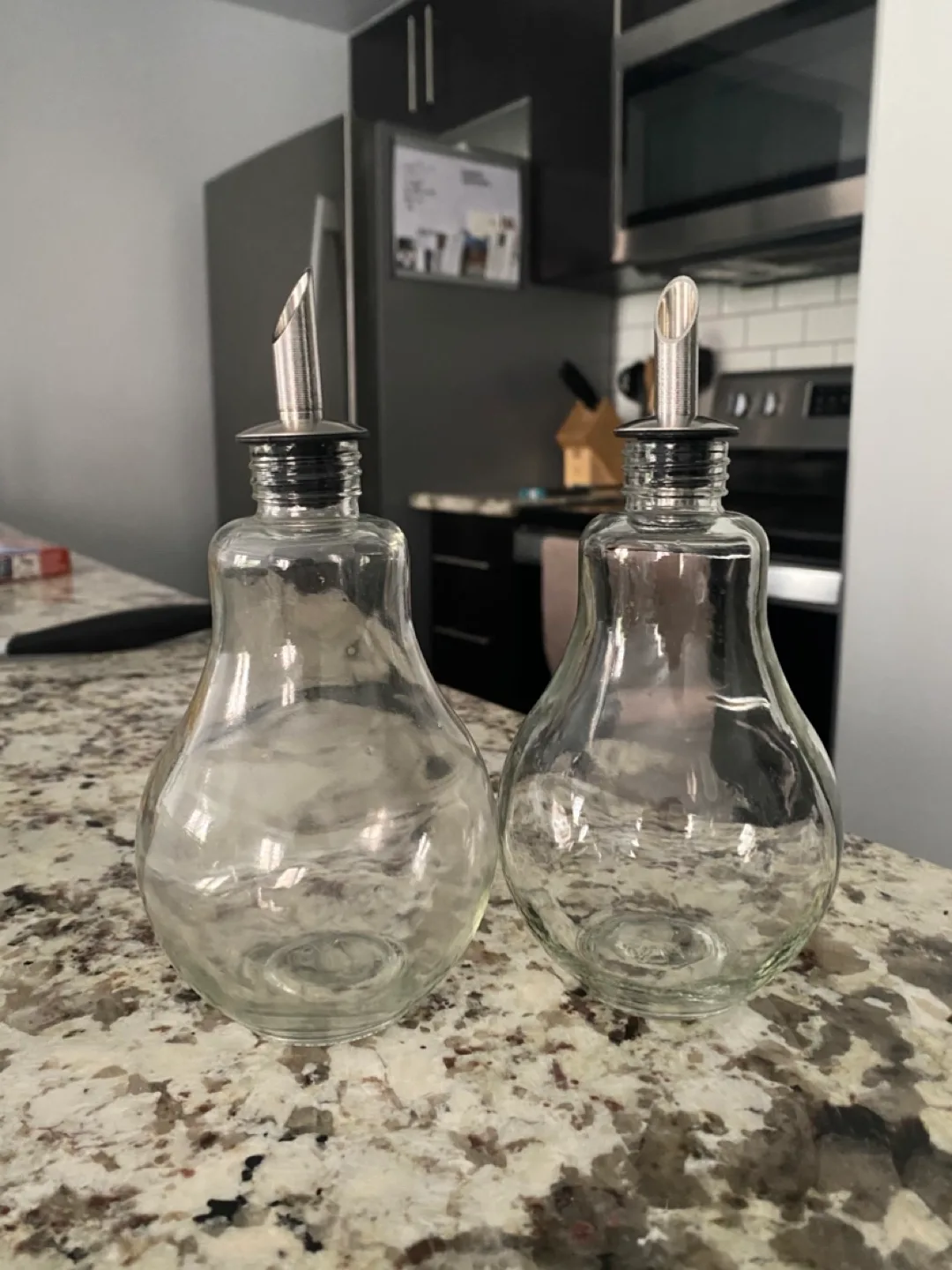 Glass Oil and Vinegar Bottles thumbnail