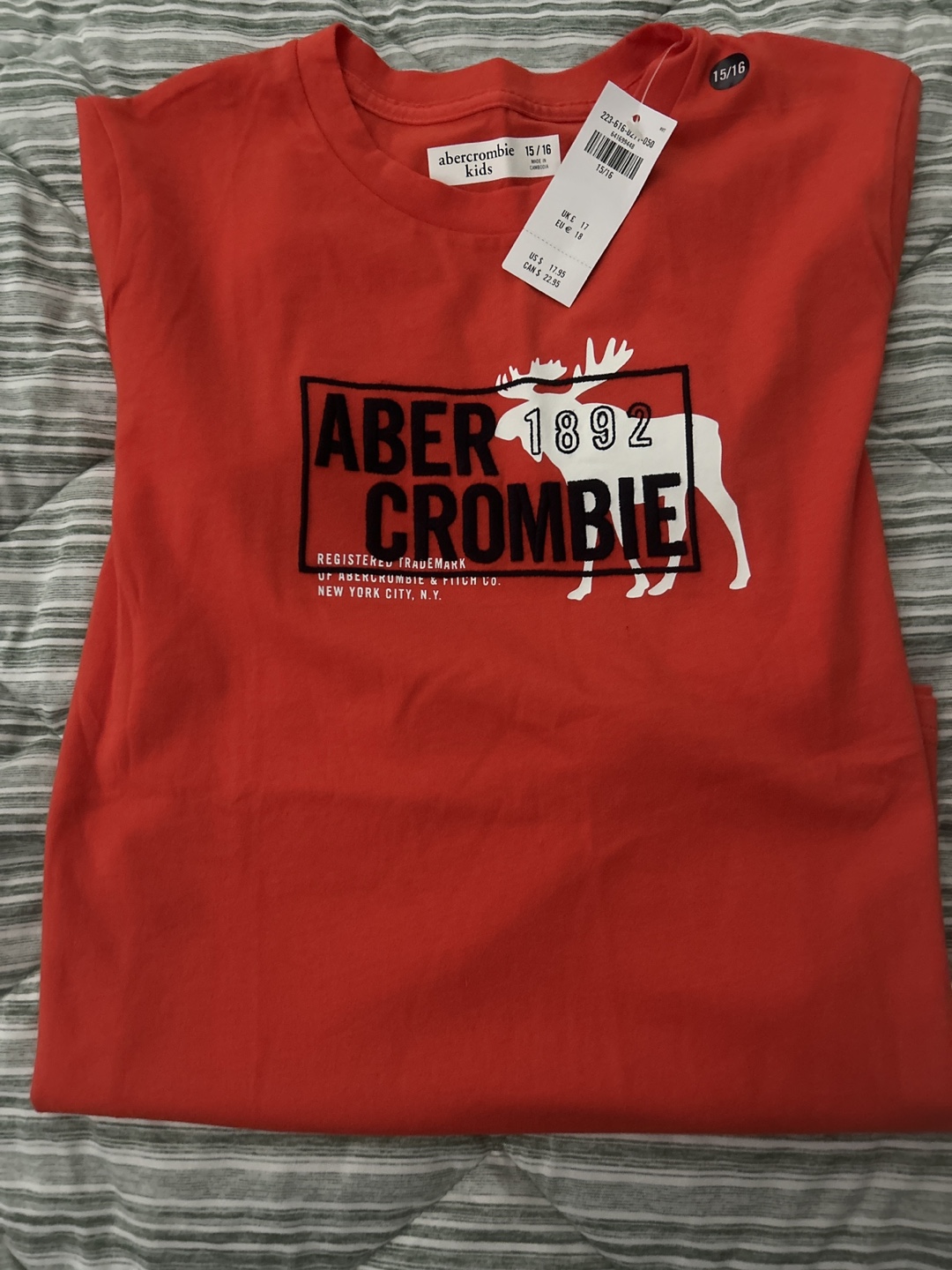 Abercrombie Youth T-Shirt - Size 15/16 - photo 2