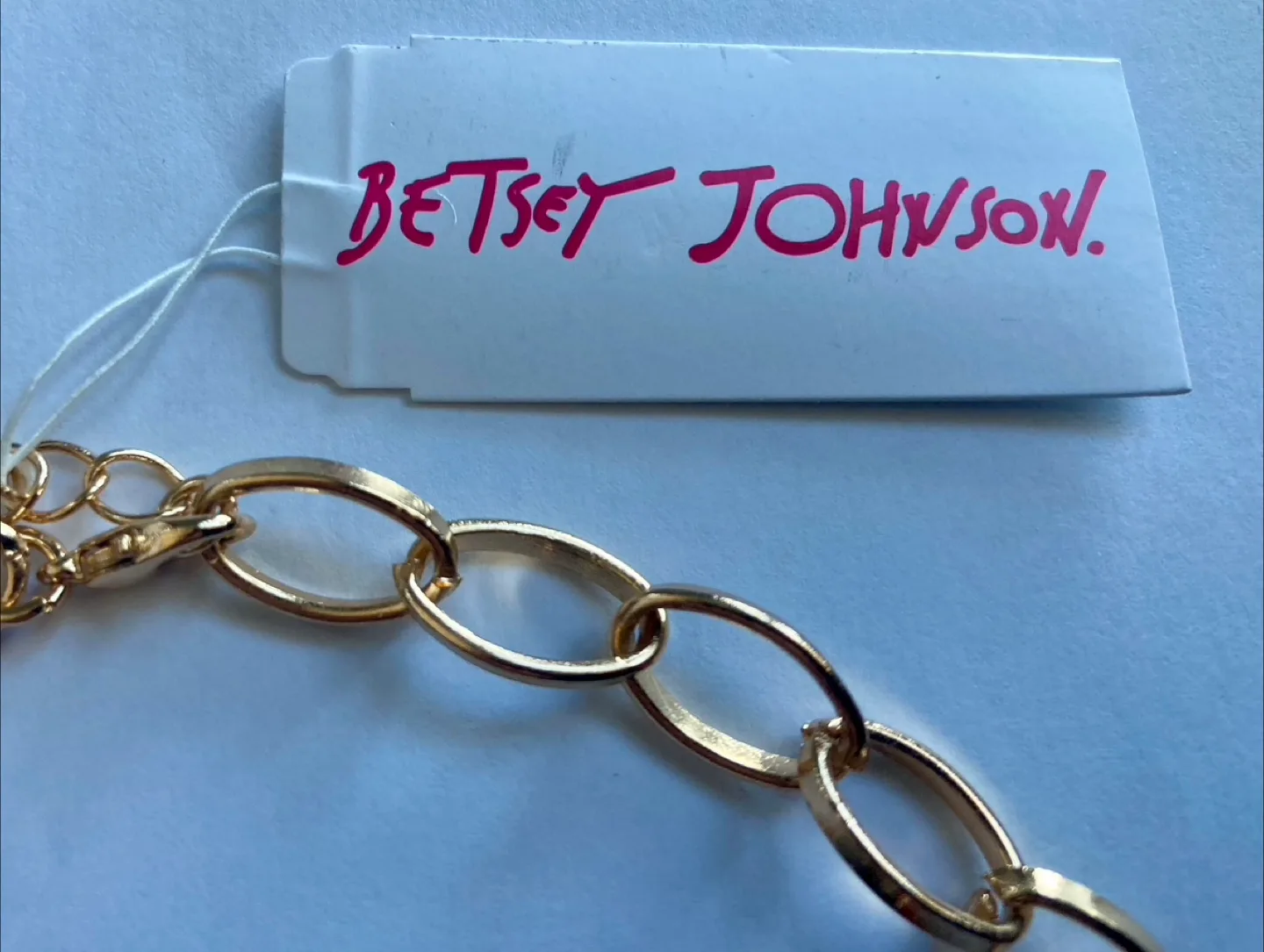 BETSEY JOHNSON Merry Betsey Peppermint Christmas Necklace 373161 image indicator(6)