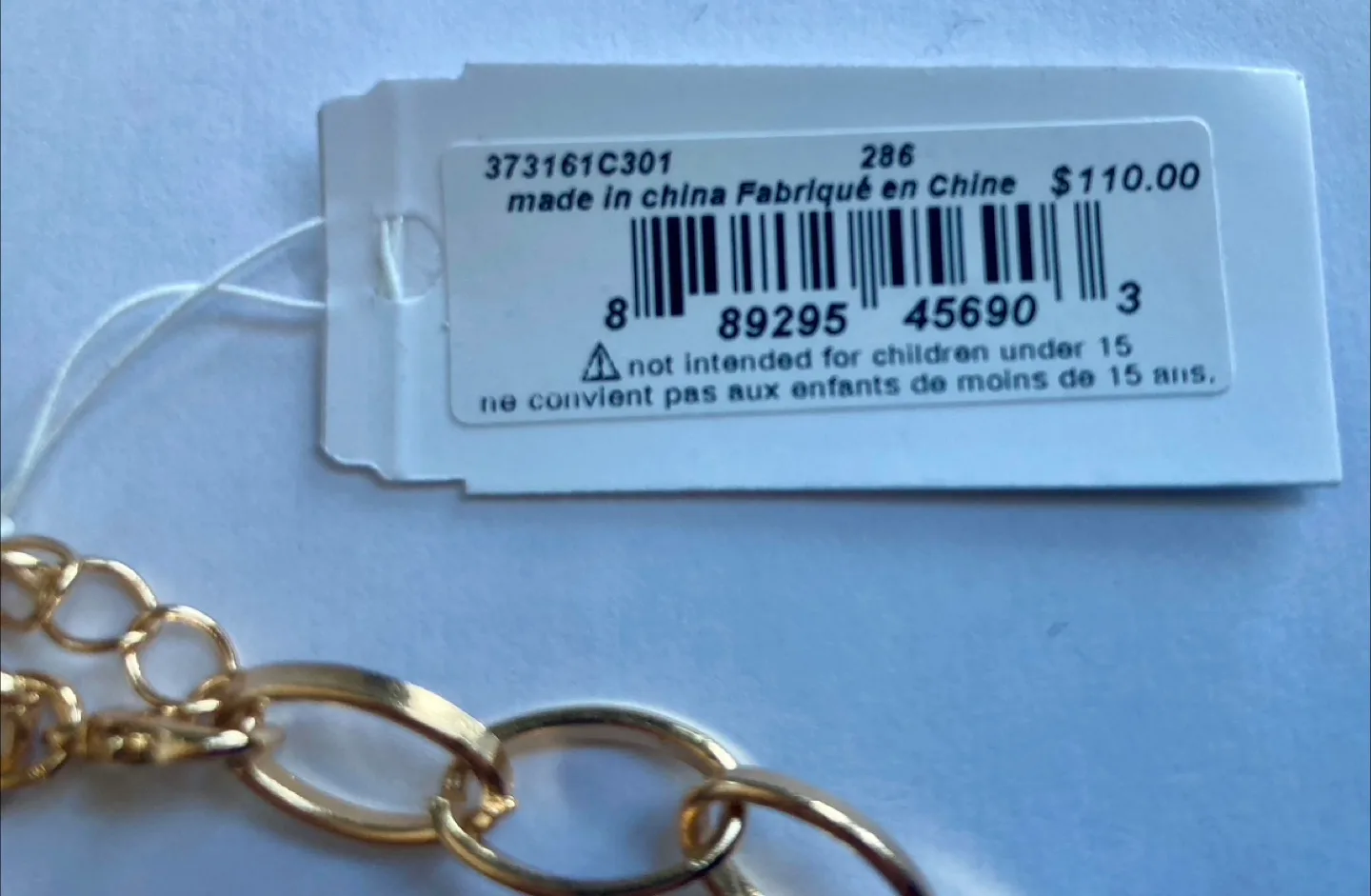 BETSEY JOHNSON Merry Betsey Peppermint Christmas Necklace 373161 image indicator(7)