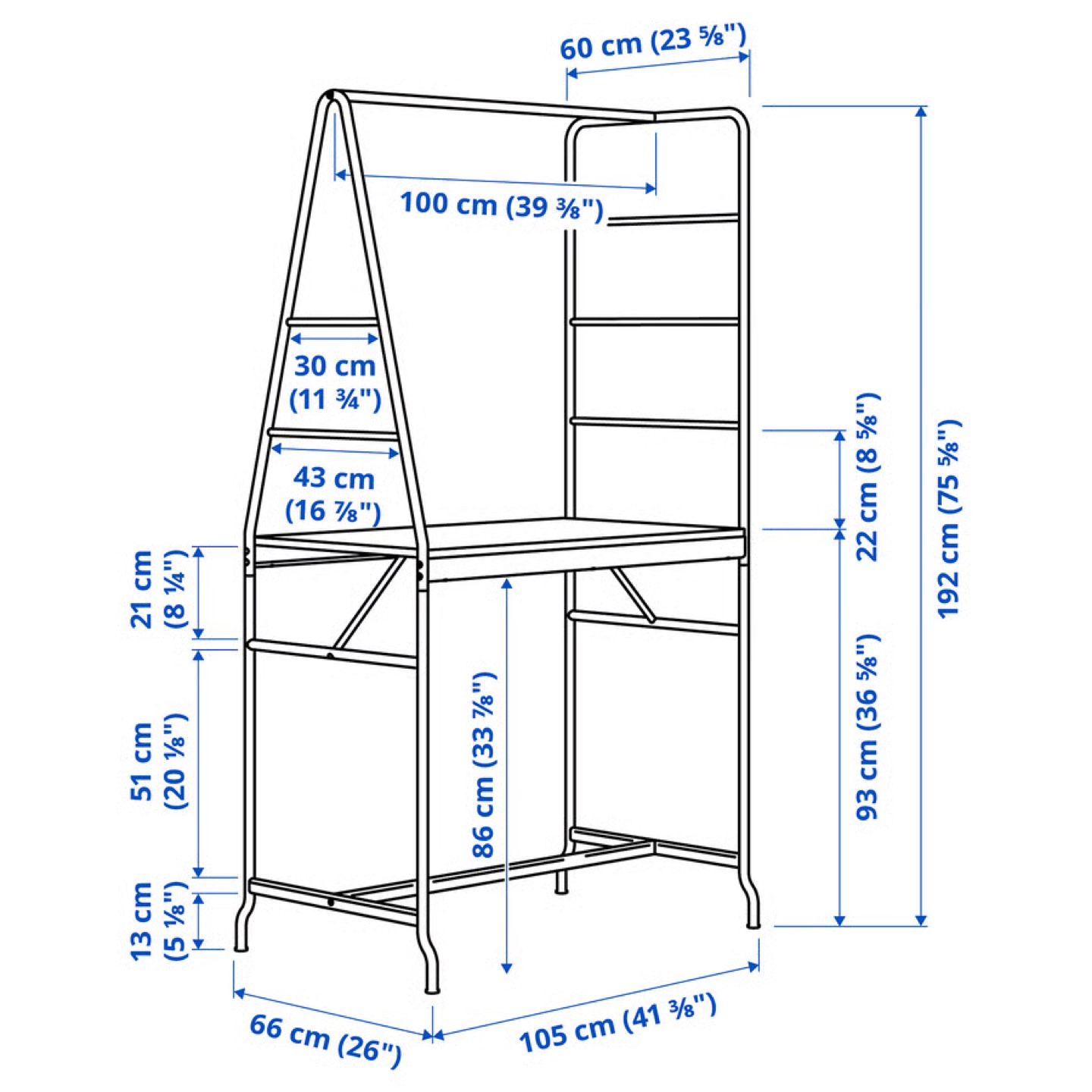 Black Metal Desk & chair - photo 4