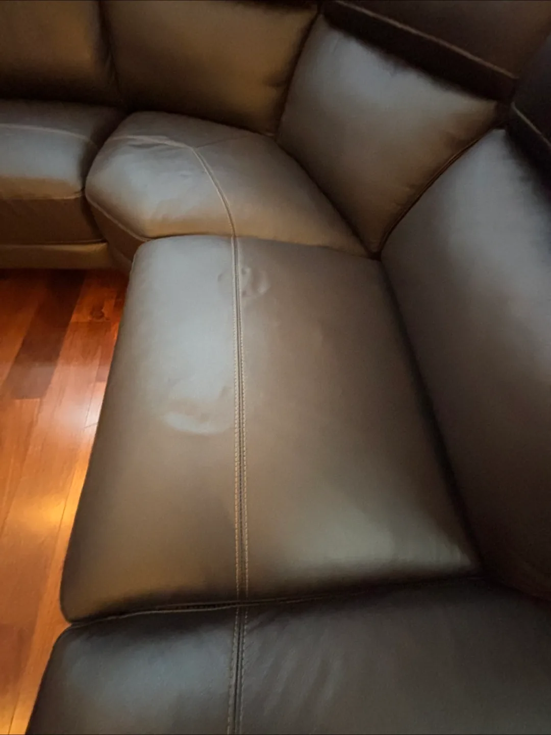 Leather Sectional Couch image indicator(3)
