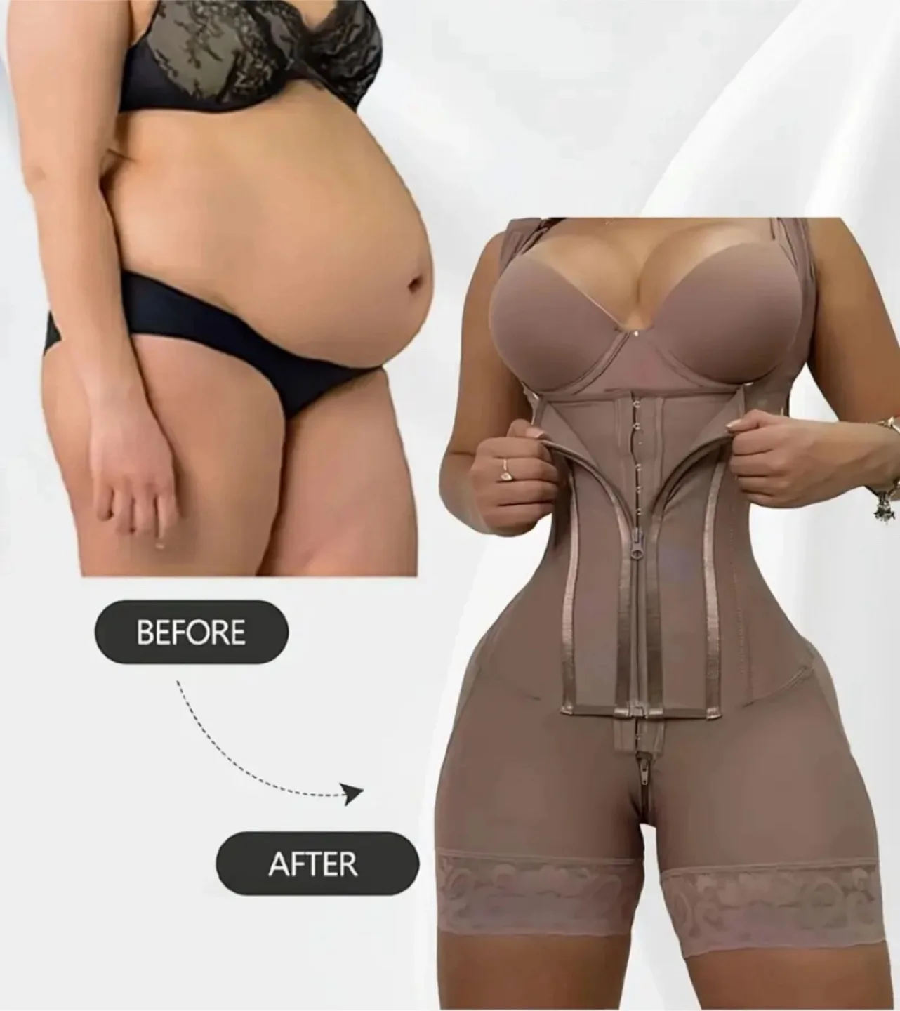 New Body Shaper Shapewear size L image indicator(2)