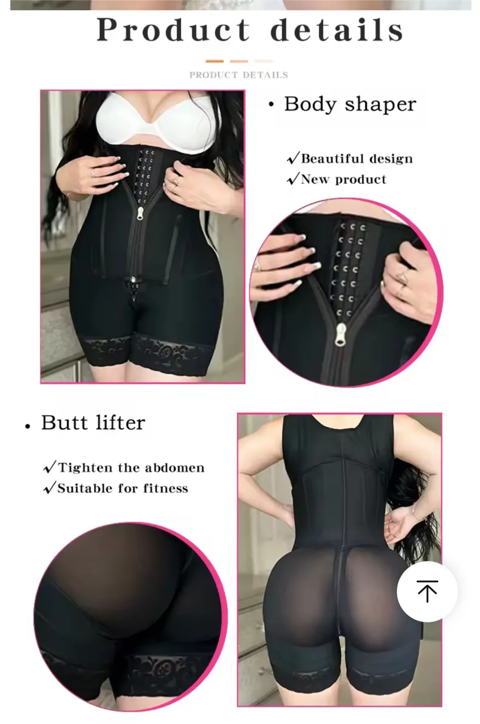 New Body Shaper Shapewear size L image indicator(6)