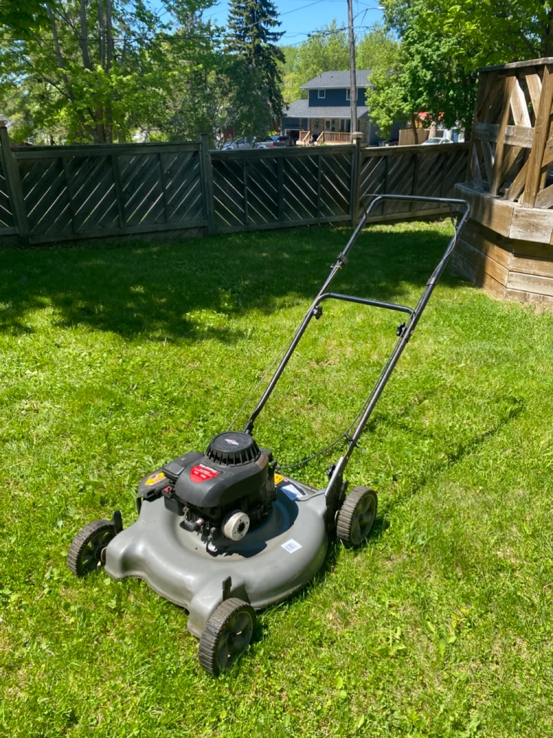 20” Gas Push Lawnmower Yard Machine thumbnail