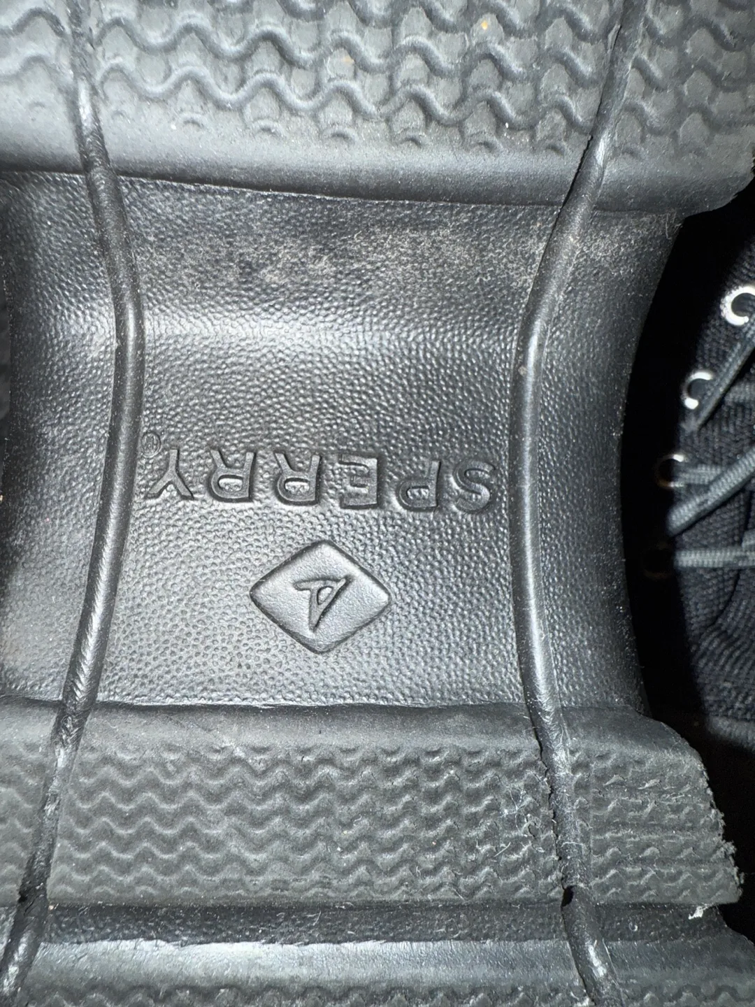 Sperry light Black Duck Boots size 10-1/2 image indicator(3)