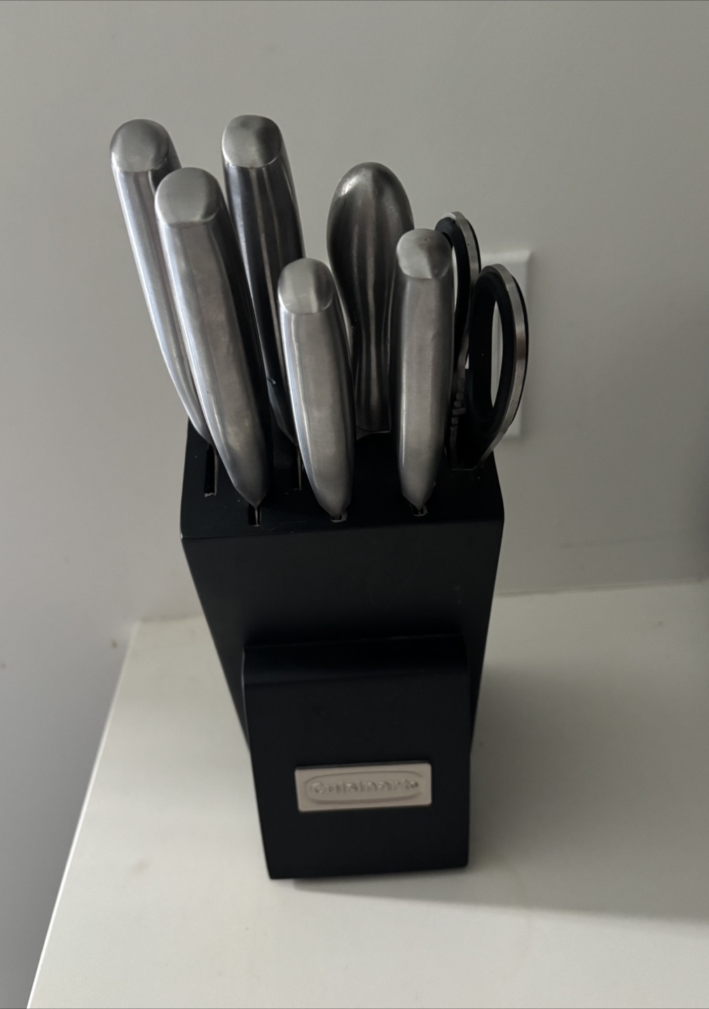 Cuisinart 8pc Nitrogen Infused Stainless Steel Knife Block Set - photo 2