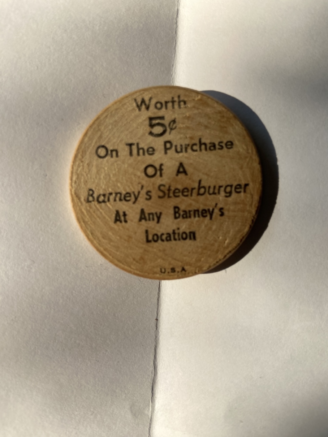 Wooden Token two Saskatchewan coins - photo 3