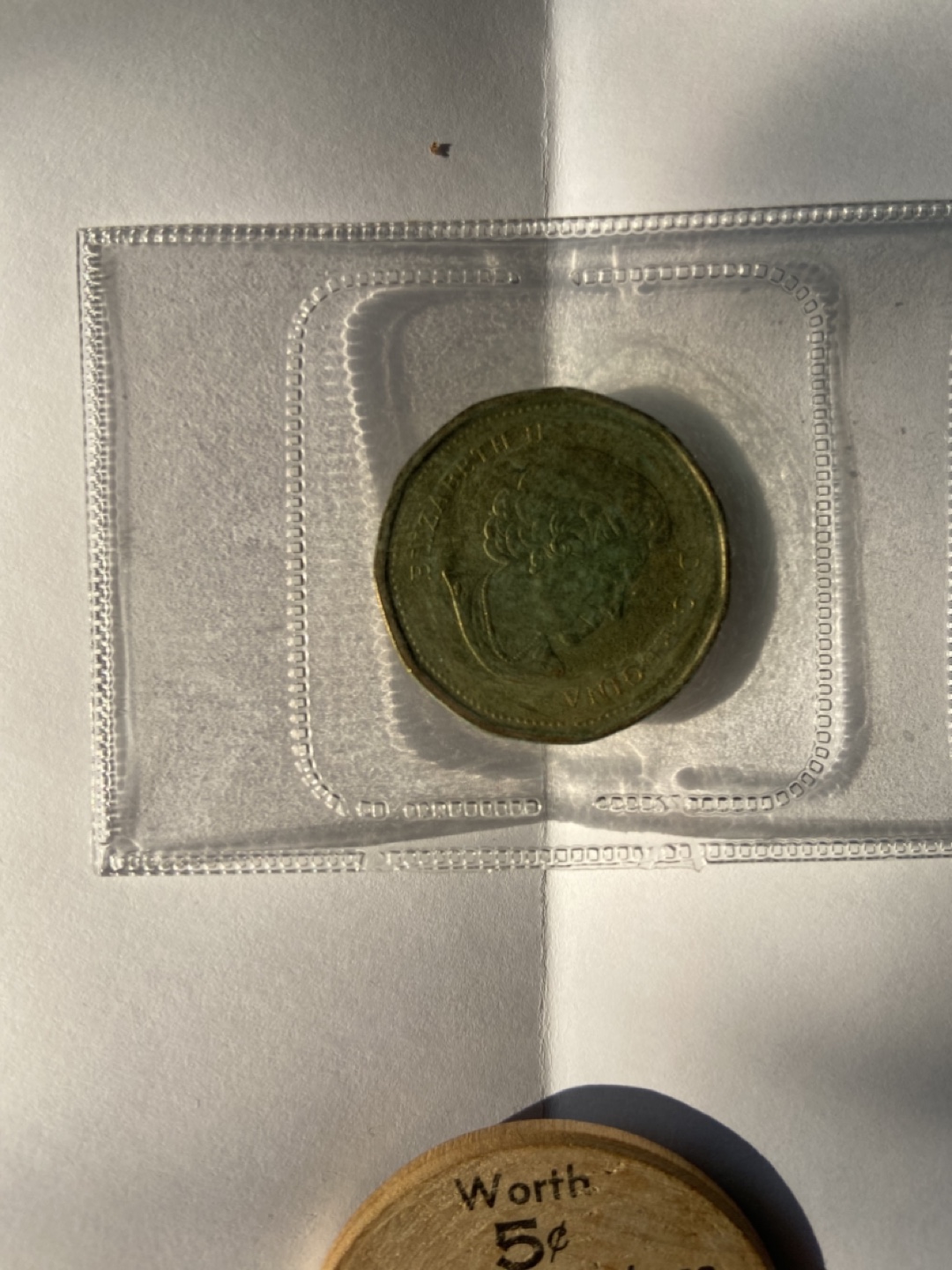 Wooden Token two Saskatchewan coins - photo 5