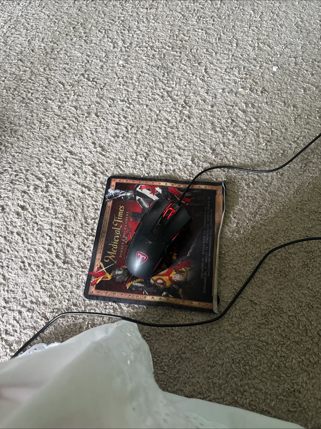 Gaming Mouse and Mousepad