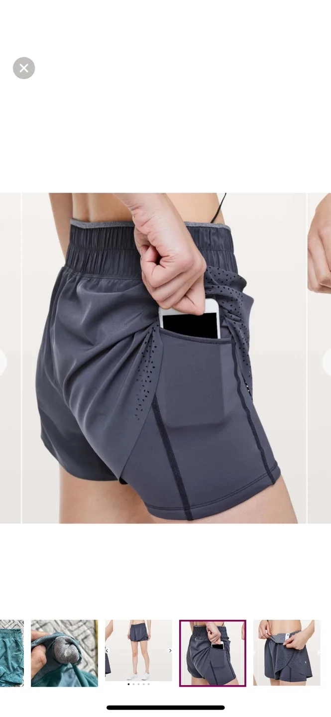 Lululemon Laser Speed Train Shorts 4.5” image indicator(10)