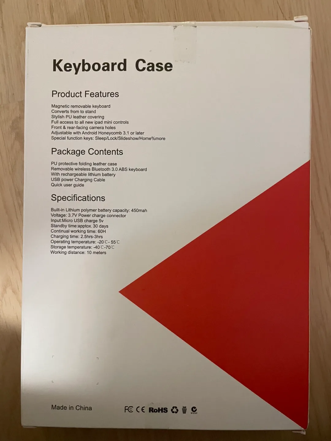 IVSO Keyboard and Tablet Case for Samsung Tab E 9.6 image indicator(2)