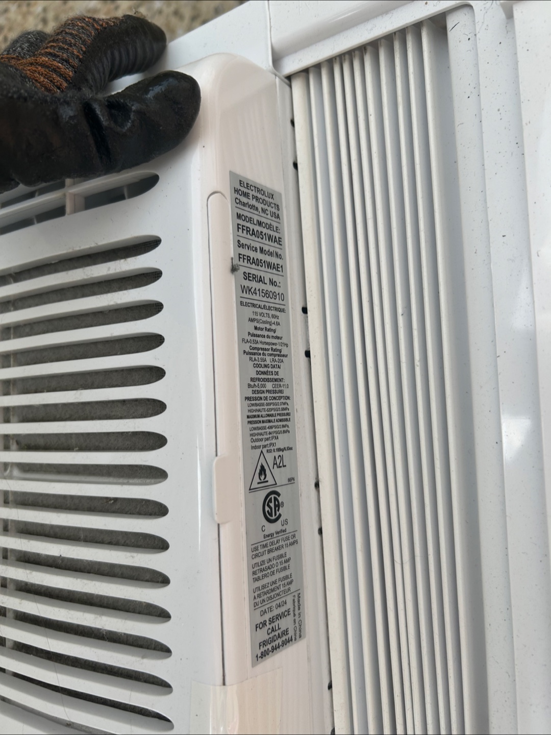 Frigidaire Window AC Unit