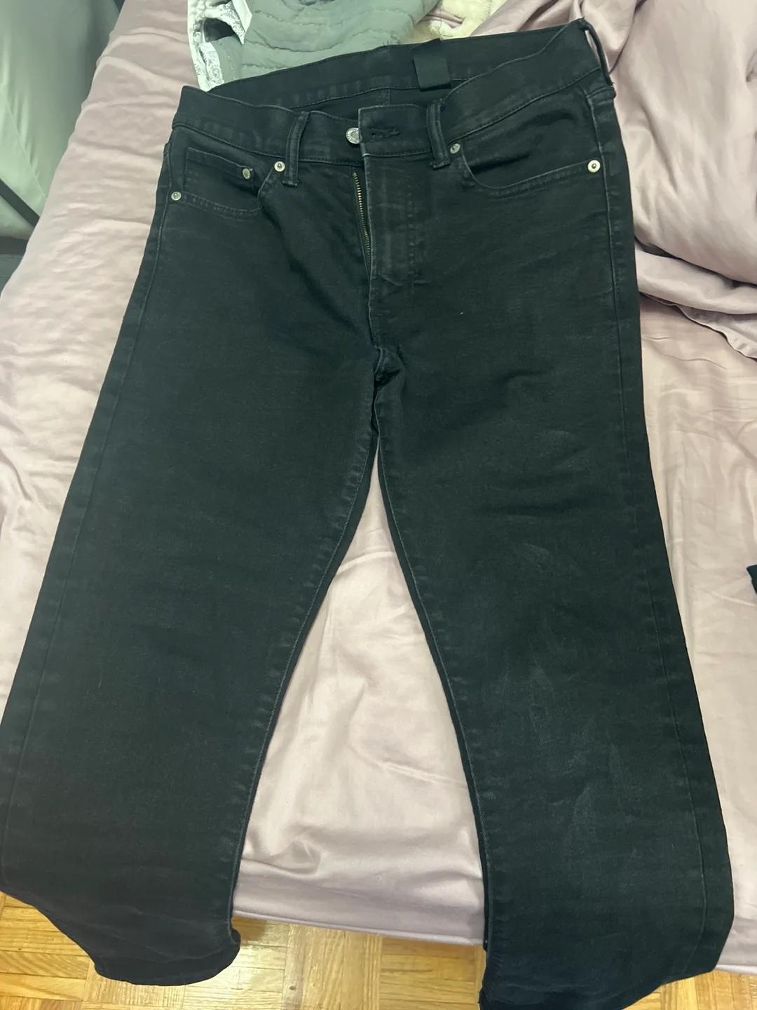 H&M Black Denim Jeans thumbnail
