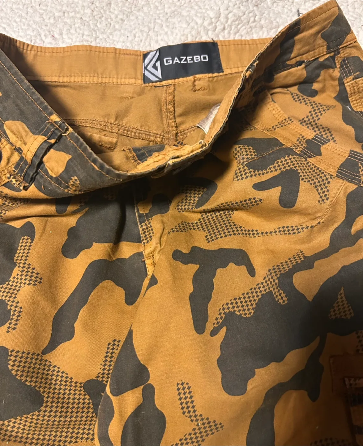 Gazebo Camo Cargo Pants image indicator(3)