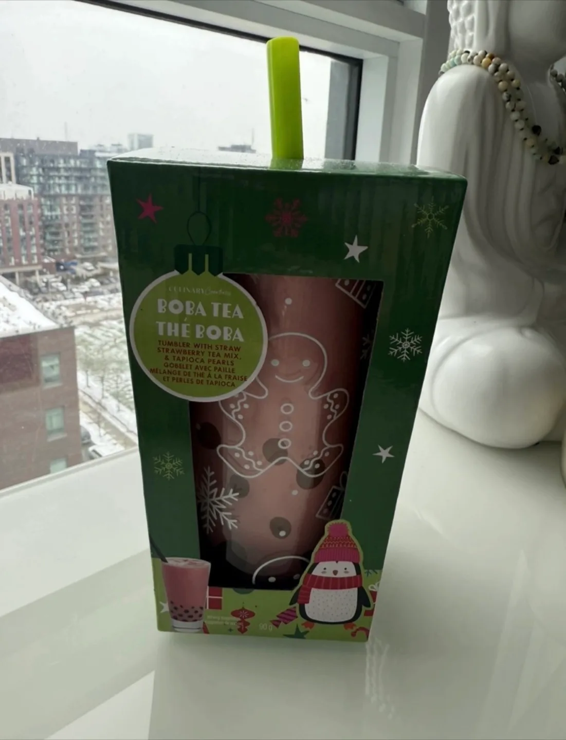 Brand new Culinary Concepts Boba Tea Tumbler Set thumbnail