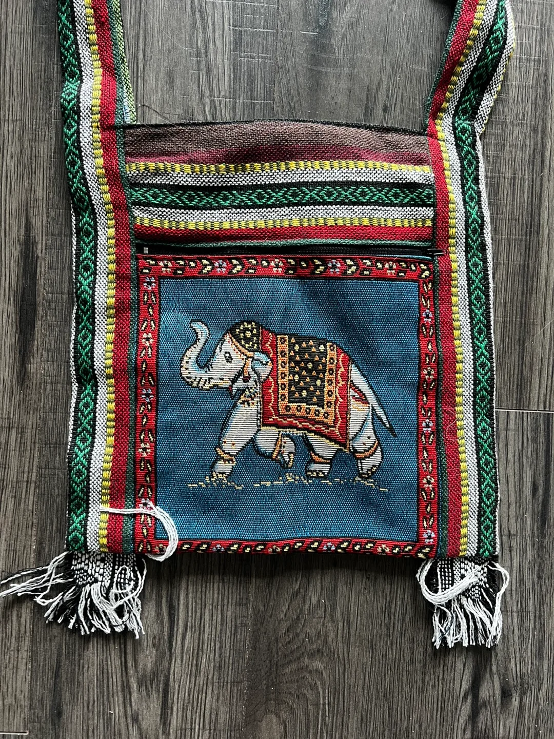 Elephant Print Shoulder Bag image indicator(2)