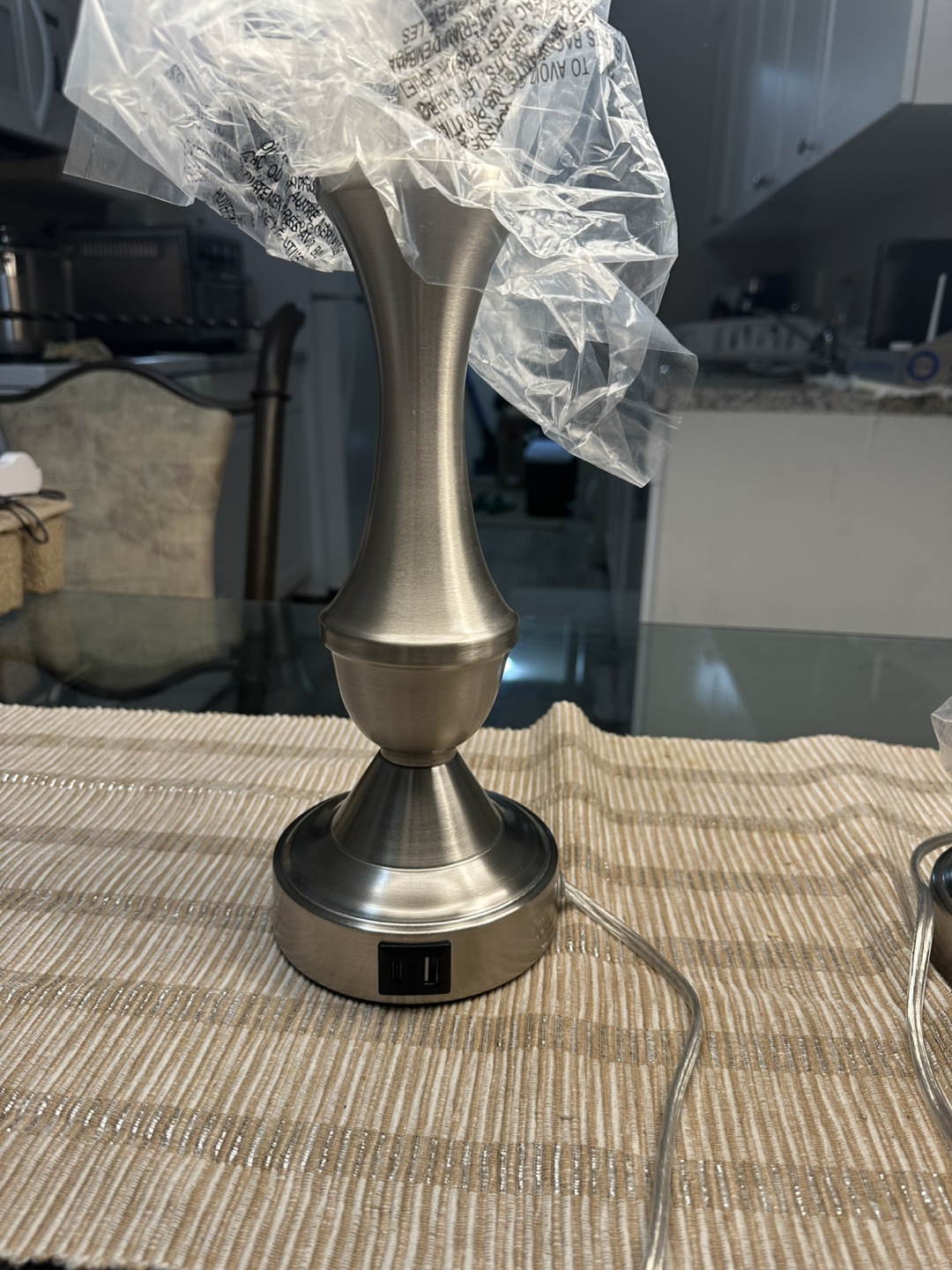 Brand New Set of 2 Touch-Control Table Lamps - photo 3