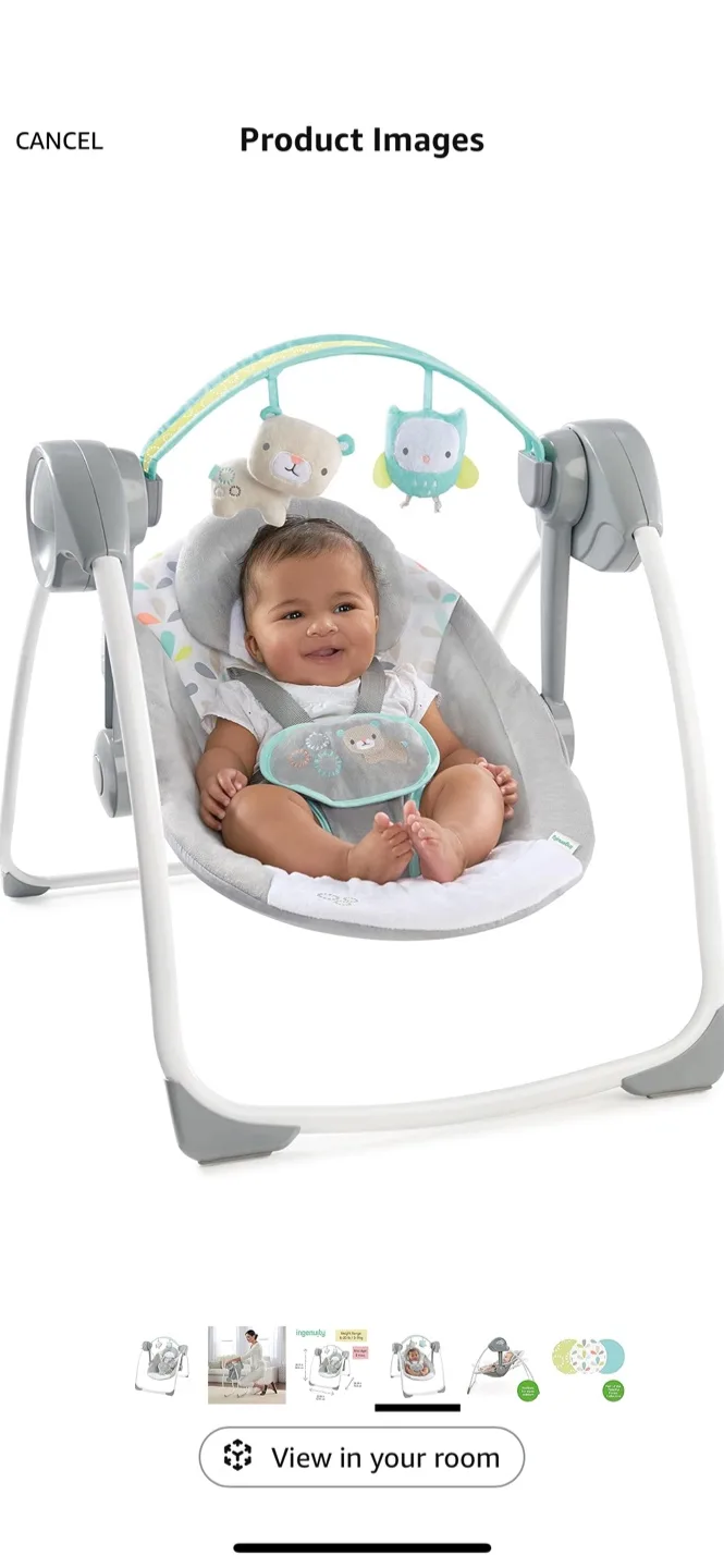 Baby Swing - Ingenuity Brand image indicator(4)