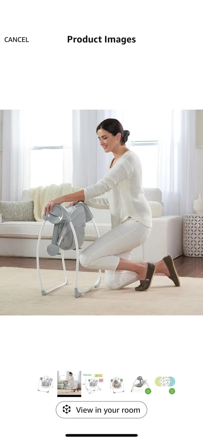 Baby Swing - Ingenuity Brand image indicator(7)