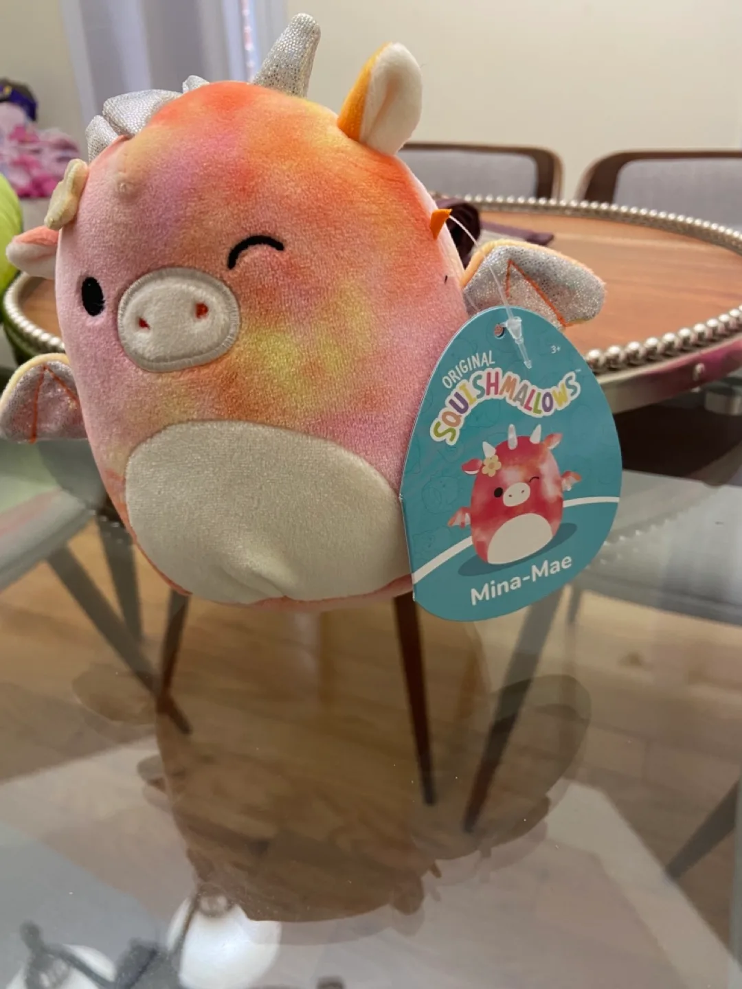 Squishmallows Mina-Mae Dragon Plush thumbnail