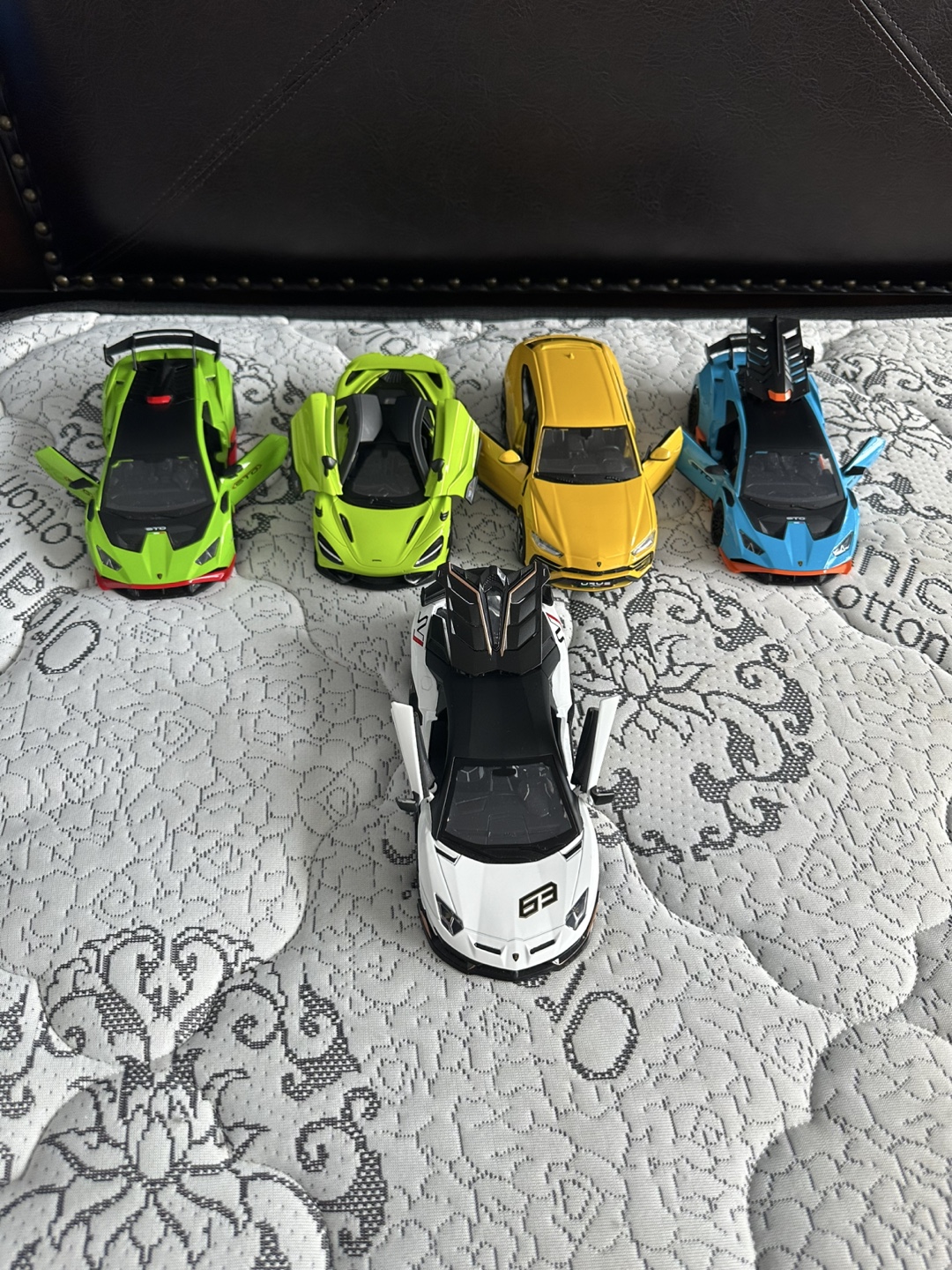 Lamborghini cars and McLaren